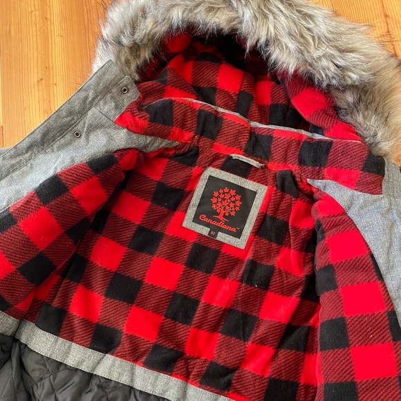 ❄️ Gray Parka Canadiana - Picture 2 of 14